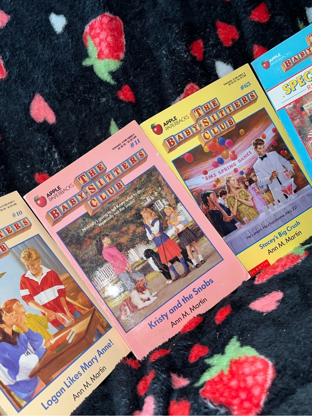 Vintage BabySitters Club Book Bundle 4 Paperbacks as pictured